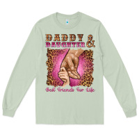Matcha daddy and daughter best friends for life Long Sleeve Tee - Artiststas
