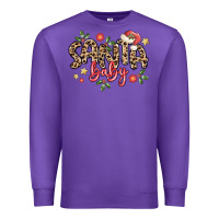 Purple santa baby Premium Sweatshirt - MaliasSmallBusiness