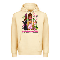 Pina Colada cat mom  life gnome Premium Hoodie - BarkalooDesign