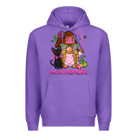 Purple cat mom  life gnome Premium Hoodie - BarkalooDesign