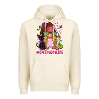 Tofu cat mom  life gnome Premium Hoodie - BarkalooDesign