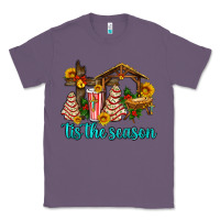 Lavender tis the seasin with christmas cake abd jesus Classic Tee - AdoDesignShop
