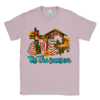 Lilac tis the seasin with christmas cake abd jesus Classic Tee - AdoDesignShop
