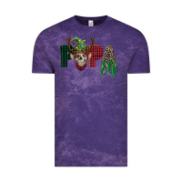 Cloud Purple papa elf skull Vintage Tee - FaDigitalArtStudio