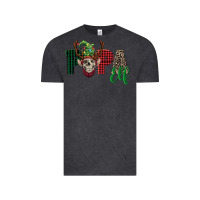Vintage Black papa elf skull Vintage Tee - FaDigitalArtStudio