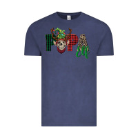 Vintage Denim papa elf skull Vintage Tee - FaDigitalArtStudio