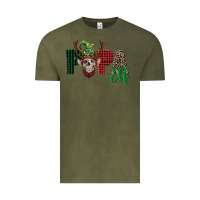 Vintage Olive papa elf skull Vintage Tee - FaDigitalArtStudio