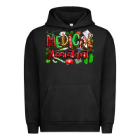 Pigment Black christmas medical assistant Urban Hoodie - texasbilliewilder
