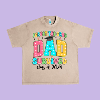 Forget The Grad Mom Survived Class Of 2024 Urban Heavy Tee Designed By Jahusdesignshop