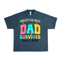 Midnight Navy forget the grad mom survived class of 2024 Urban Heavy Tee - JahusDesignShop