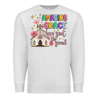 Amazing Grace How Sweet The Sound Premium Sweatshirt | Teevron