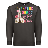Smoke amazing grace how sweet the sound Premium Sweatshirt - MaliasSmallBusiness