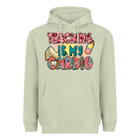 Matcha teaching is my cardio Heavyweight Hoodie - NancyCooperArtShop