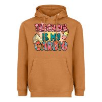 Meerkat teaching is my cardio Heavyweight Hoodie - NancyCooperArtShop