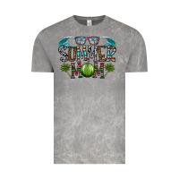 Cloud Rock summer mom Vintage Tee - CowhideDigitalArt