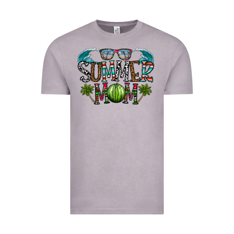 Summer Mom Vintage Tee by CowhideDigitalArt | Teevron