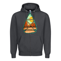 Smoke western desert arrowhead Zipper Hoodie - Jasminsmagicworld