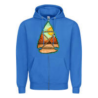 True Royal western desert arrowhead Zipper Hoodie - Jasminsmagicworld
