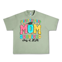 Oil Green forget the grad mom survived class of 2024 Urban Heavy Tee - JahusDesignShop