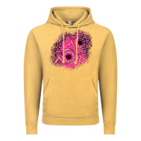Vintage Mustard ribbon patch Vintage Hoodie - JahusDesignShop