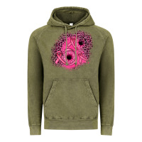 Vintage Olive ribbon patch Vintage Hoodie - JahusDesignShop