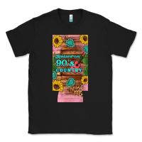 Black raised 90's country guitar cactus sunflower's 12 oz can cooler  (slim) Classic Tee - Artiststas