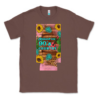 Chestnut raised 90's country guitar cactus sunflower's 12 oz can cooler  (slim) Classic Tee - Artiststas