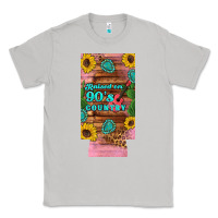 Moon Dust raised 90's country guitar cactus sunflower's 12 oz can cooler  (slim) Classic Tee - Artiststas