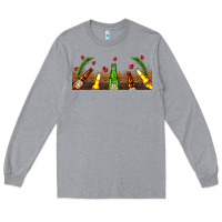 Heather Grey beer party for christmas Long Sleeve Tee - AdoDesignShop