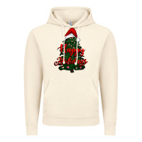 Vintage Artic happy holidays christmas tree Vintage Hoodie - RanaPortraitStore