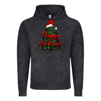 Happy Holidays Christmas Tree Vintage Hoodie | Teevron