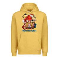 Antique Gold secretary life gnome Premium Hoodie - BarkalooDesign