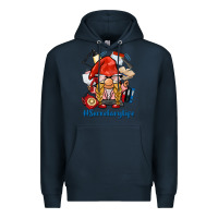 Navy secretary life gnome Premium Hoodie - BarkalooDesign