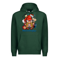 Sports Green secretary life gnome Premium Hoodie - BarkalooDesign