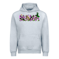 Heather Grey Halloween spooky Mama Urban Hoodie - NancyCooperArtShop