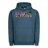 Pigment Midnight Navy Halloween spooky Mama Urban Hoodie - NancyCooperArtShop