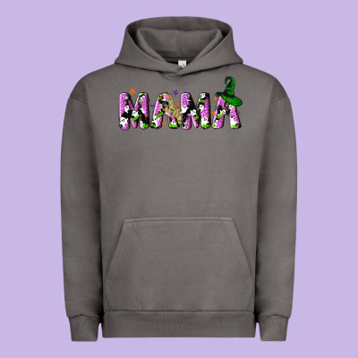 Halloween Spooky Mama Urban Hoodie Designed By Nancycooperartshop