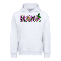 White Halloween spooky Mama Urban Hoodie - NancyCooperArtShop