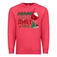 Cardinal mommy needs her jingle juice Premium Sweatshirt - MaliasSmallBusiness