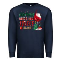 Mommy Needs Her Jingle Juice Premium Sweatshirt | Teevron