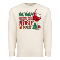 Sandshell mommy needs her jingle juice Premium Sweatshirt - MaliasSmallBusiness