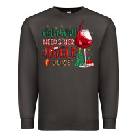 Smoke mommy needs her jingle juice Premium Sweatshirt - MaliasSmallBusiness