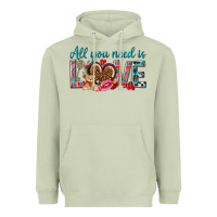 Matcha all you need is love Heavyweight Hoodie - NancyCooperArtShop