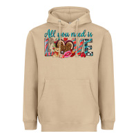 Mushroom all you need is love Heavyweight Hoodie - NancyCooperArtShop