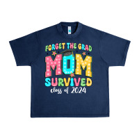 Navy forget the grad mom survived class of 2024 Urban Heavy Tee - JahusDesignShop