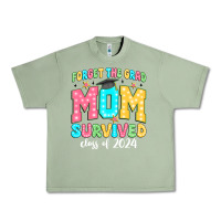 Oil Green forget the grad mom survived class of 2024 Urban Heavy Tee - JahusDesignShop