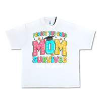 White forget the grad mom survived class of 2024 Urban Heavy Tee - JahusDesignShop