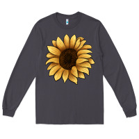 Smoke sunflower Long Sleeve Tee - JahusDesignShop