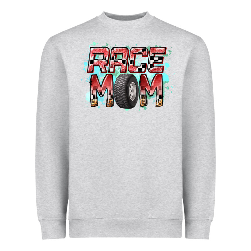 Race Mom Heavyweight Sweatshirt by RacoonDesign | Teevron
