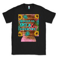 Black raised 90's country guitar cactus sunflower's 12 oz can cooler (regula Classic Tee - Artiststas